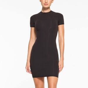SKIMS graphite Mini Dress